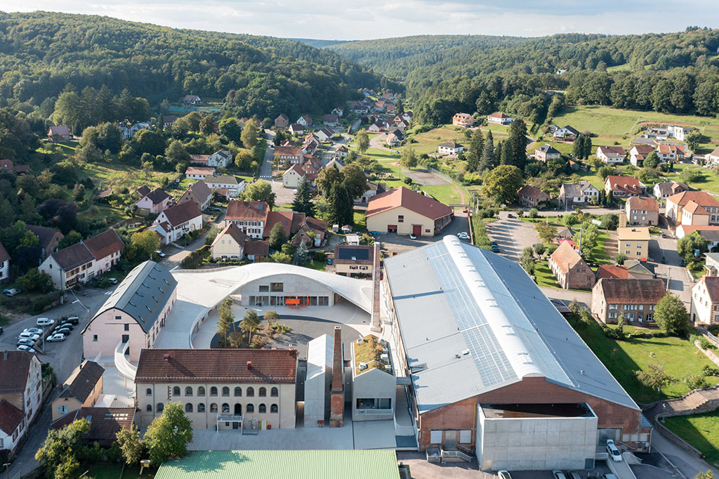 SO-IL and FREAKS, reorganisation of Site Verrier in Meisenthal